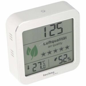 Technoline WL 1020 levegőminőség-monitor, belső páratartalom, kvarcóra kép