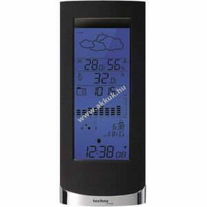 Technoline WS 6501 időjárásállomás DCF-77 színes háttérvilágítás kép