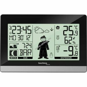 Technoline WS 9612 időjárásállomás DCF-77 kép