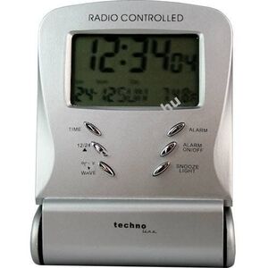 Technoline WT 171 rádiós utazó ébresztő dátum hőmérséklet háttérvilágítás kép