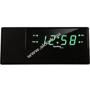 Technoline WT 488 digitális LED kvarc ébresztőóra 2 ébresztés szundi Sleep-Timer dimm kép