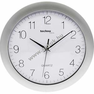 Technoline WT 7000 Silber kvarc falióra Ø30cm AA Mignon ceruza LR06 elem nélkül kép