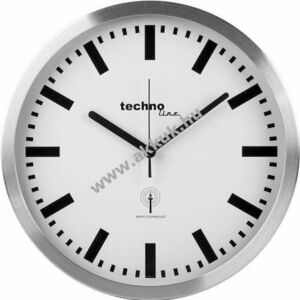 Technoline WT 8610 rádiós falióra fém Ø30cm kép