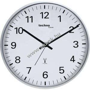 Technoline WT 8950 rádióvezérelt falióra műanyag átmérő 30cm 1x AA Mignon ceruza LR06 elem nélkül kép