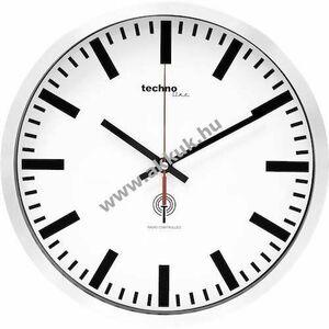 Technoline WT 8990 rádióvezérelt falióra Ø30cm fém üveg 1xAA Mignon ceruza LR06 (elemek nélkül) kép