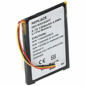 Helyettesítő akku TomTom Go530/Go630/Go730 1697461 gps és navigáció kép