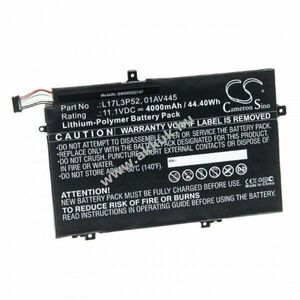 Helyettesítő akku Lenovo ThinkPad E590 L17L3P52 11, 1V 4000mAh laptop Li-Polymer kép