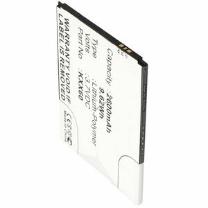 Helyettesítő akku Cameron Sino Kazam Trooper 2 6.0 Trooper 2 X6.0 3, 7V 2600mAh mobiltelefon kép