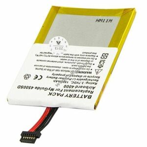 Helyettesítő akku Typhoon MyGuide 4500 MyGuide 4000 PDA/MP3 3, 7V 1500mAh Li-Ion kép