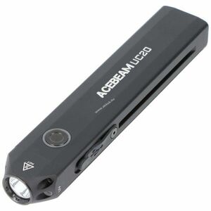 AceBeam UC20 LED zseblámpa 1000lm UV 365nm piros három fényforrás USB-C 1000mAh IP68 kompakt kép