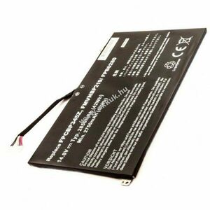 Helyettesítő akku Fujitsu laptop FMVNBP219 FPB0280 FPCBP345Z 14, 8V 2850mAh Li-Ion kép