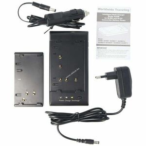 Gyors töltő Sony Sharp Hitachi videokamera akkukhoz 2, 4-8, 4V 1, 2Ah NiMH kép