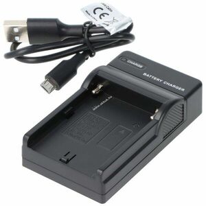 Helyettesítő akku töltő Sony FM50 FM55H F550 Panasonic VBD1 JVC V607 fényképezőgép videokamera kép