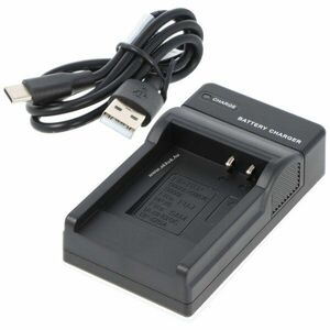 USB töltő Panasonic CGA-S005 S005E S007 S008 Fuji NP-70 DB-60 DB-70 fényképezőgép videokamera kép