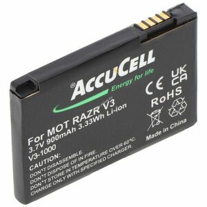 Helyettesítő akku Motorola V3 Razr PEBL SNN5696 BA700 900mAh mobiltelefon kép
