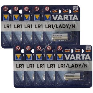 Varta High Energy LR1 522 N AM5 10db/csomag elem kép