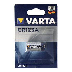 Varta CR123A 6205 CR17345 IEC fényképezőgép elem Lithium kép
