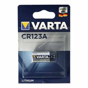 Helyettesítő elem Varta CR123A ABUS FU2998 Danalock V3 okos otthon okosotthon elem kép