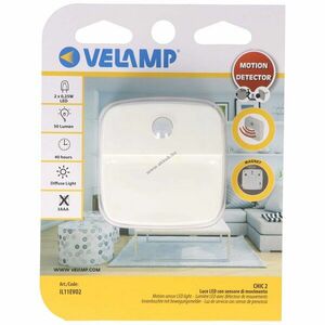 Velamp CHIC2 2 SMD-LED mozgásérzékelős lámpa 3x AAA (mikro) kép