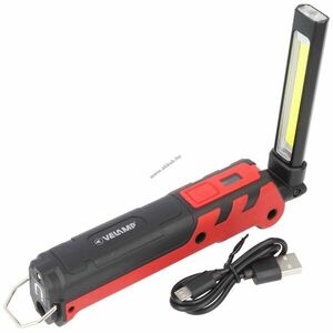 Velamp KUBRIK újratölthető multifunkciós munkalámpa és zseblámpa 18650 3, 7V 1500mAh Li-Ion kép