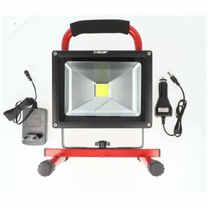Velamp CYCLOP LED akku munkalámpa 20W 1200lm 4400mAh töltő Li-ion kép