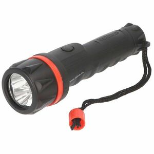 Velamp LED gumis zseblámpa 3LED vízálló hordpánttal elemek nélkül kép