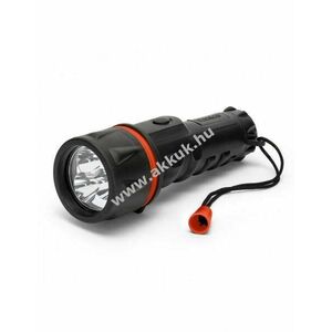 Velamp IRUB2LED LED gumi zseblámpa 3LED vízálló csuklópánt 2xD elemmel 12lm 30m kép