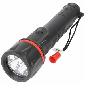 Velamp LED gumi zseblámpa 3 LED vízálló csuklópánt 3x D (góliát) elemekkel együtt kép