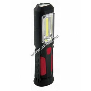 Velamp TRANSFORMER 2in1 munkalámpa 8+1 SMD COB 200lm zseblámpa 30lm kampó, mágnes, elemekkel együtt kép