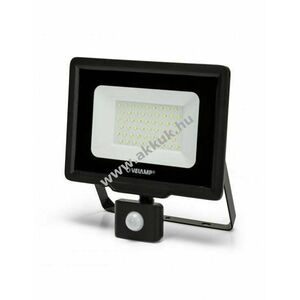 Velamp PADLIGHT5 50W IP44 mozgásérzékelős SMD 2835 LED reflektor 4000K 4250lm fekete kép