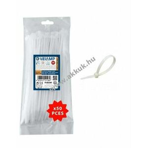 Velamp nylon kábelkötegelő 6, 8x150mm 50db/csomag fehér kép