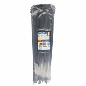 Velamp nylon kábelkötegelő 4, 8mm x 300mm 100db/csomag fekete kép
