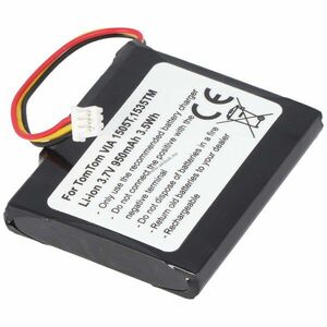 Helyettesítő akku TomTom VIA 1505T 1335TM GPS és navigáció 3, 7V 900mAh Li-Ion kép