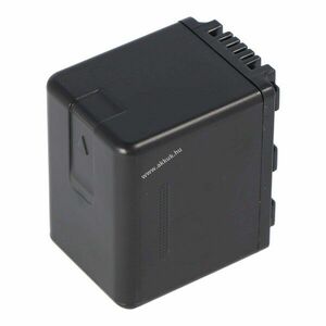 Helyettesítő akku Panasonic VW-VBK360 VW-VBK180 3, 7V 3400mAh videokamera Li-Ion kép