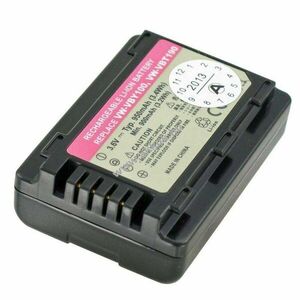 Helyettesítő akku VW-VBY100 Panasonic videokamera HC-V110 HC-V201 3, 6V 950mAh Li-Ion kép