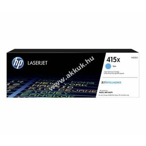 Eredeti HP lézertoner W2031X cián 6000 oldal nyomtató kép