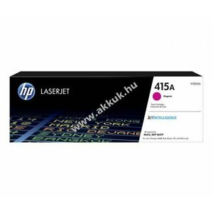 Eredeti HP lézertoner W2033A magenta 2100 oldal nyomtató kép