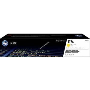 Eredeti HP lézertoner W2072A sárga 700 oldal nyomtató kép