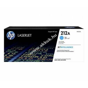 Eredeti HP lézertoner W2121A cyan 4500 oldal nyomtató kép
