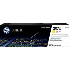 Eredeti HP lézertoner W2212X sárga 2450 oldal nyomtató kép