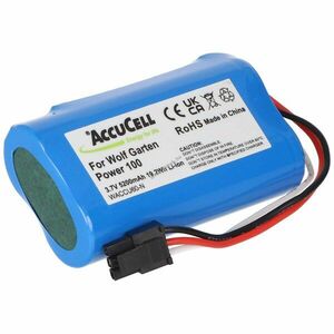 Helyettesítő akku Wolf-Garten Accu60 7086-918 1UR18650S-2 F734A1451 7085061 7085860 kerti gép Li-Ion kép