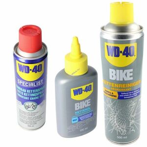 WD-40 BIKE tisztító és ápoló készlet 3db/csomag kerékpárhoz kép