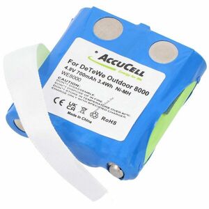 Helyettesítő akku DeTeWe Outdoor 8000 rádió adó-vevő MT700D03XXCLH060-3A44C4BT NiMH kép