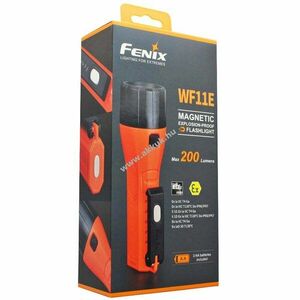 Fenix WF11E ATEX LED zseblámpa 200lm 3xAA mágneses hátlap és övcsipesz kép
