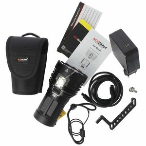 ACEBEAM X50 10, 8V 4250mAh akku töltővel, holsterrel és kiegészítőkkel Li-ion kép