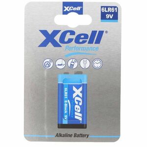 XCell 6LR61 E-Block 9V hagyományos elem 1db/csomag alkáli kép