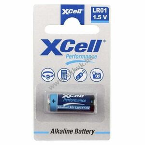 XCell LR01 N Lady 1.5V 1db/csomag hagyományos elem környezetbarát csomagolás alkáli kép