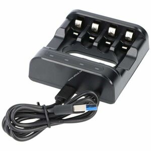 XTAR L4 gyors töltő AA AAA akku 1-4 cellához USB-C, hálózati adapter nélkül kép