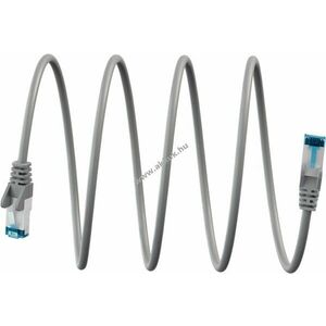 Goobay ultrarugalmas CAT 6A S/FTP (PiMF) 20m szürke CU LSZH patchkábel kép