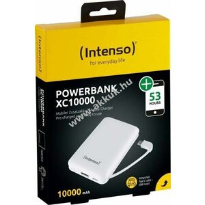 Intenso XC10000 powerbank 5, 0V 10000mAh Li-Polymer kép